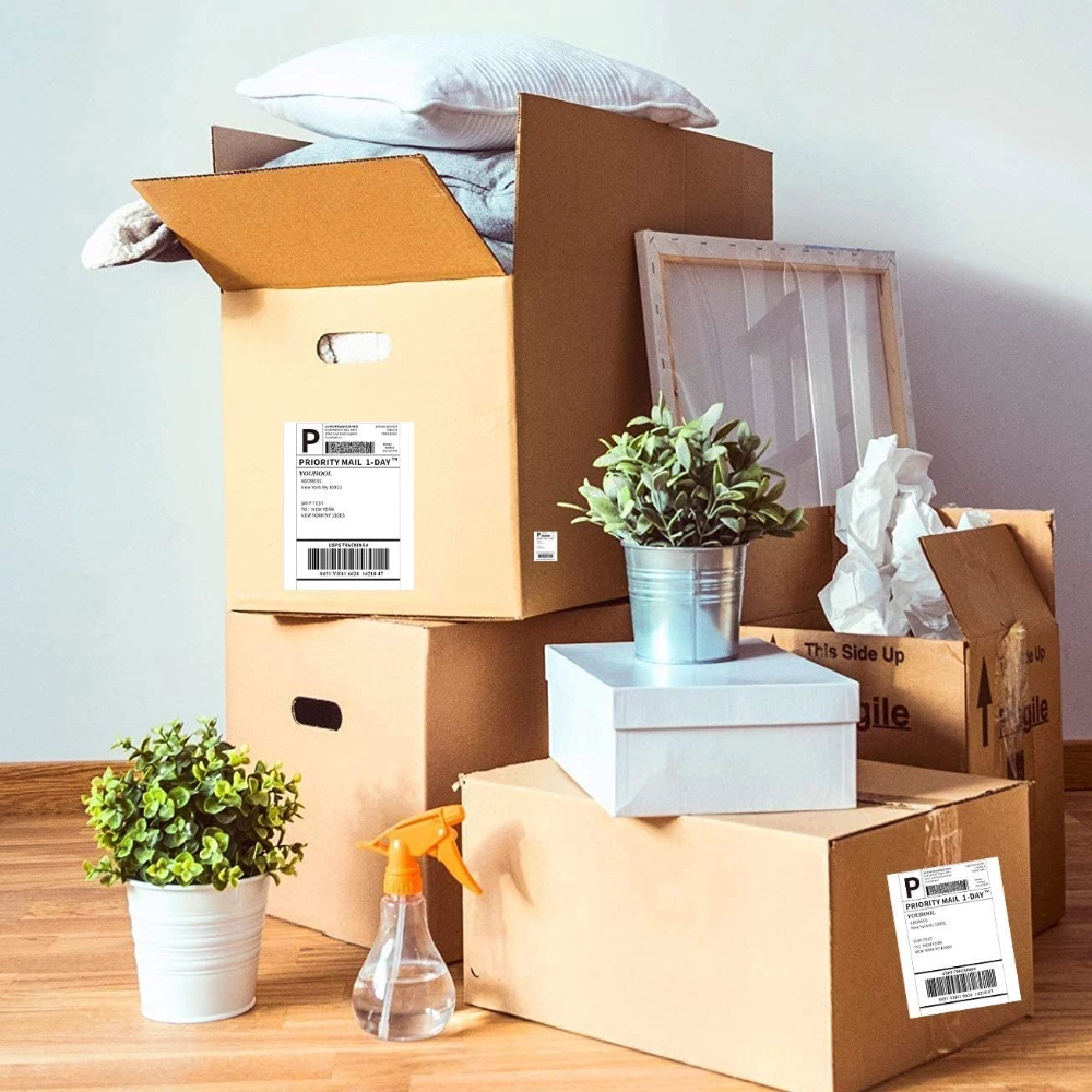 Nhãn giấy nhiệt trực tiếp dính A6