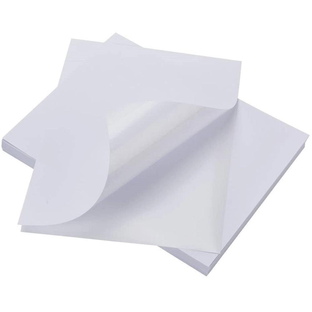 nhãn dán nhãn tráng trên cùng