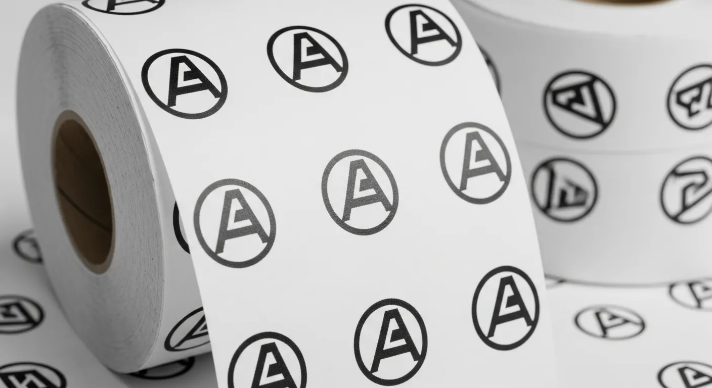 Cuộn nhiệt in logo