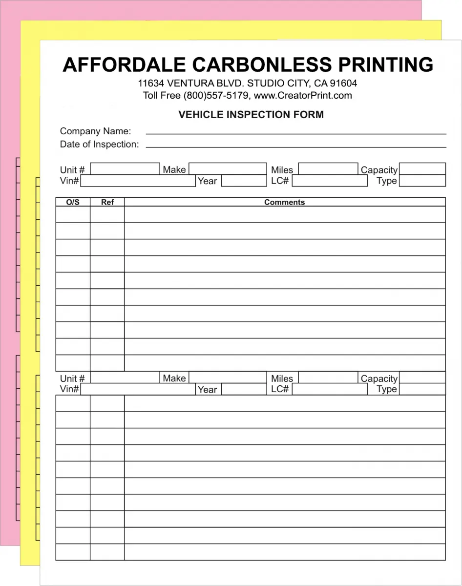 giấy NCR in tùy chỉnh