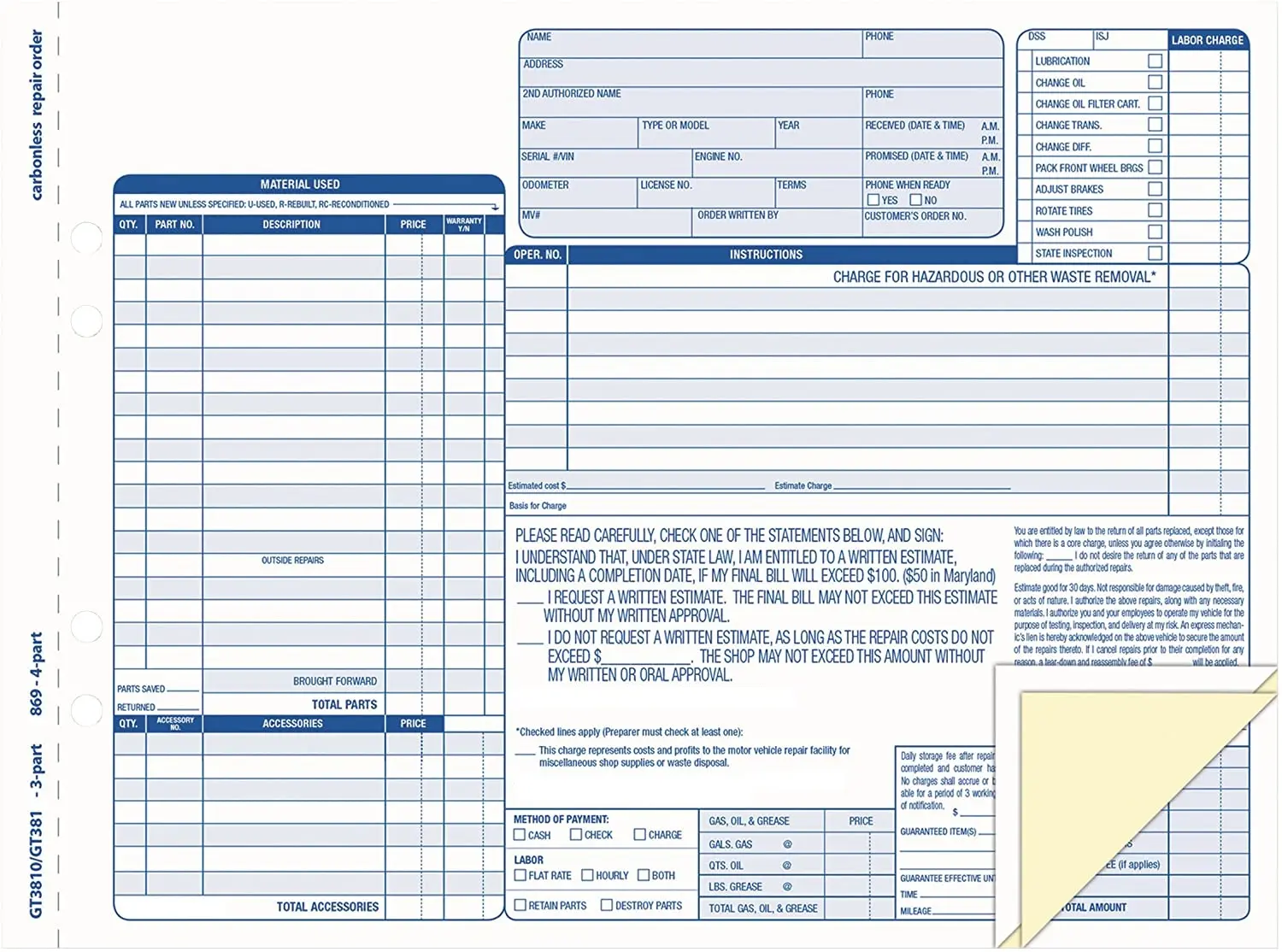 Giấy sao chép không carbon